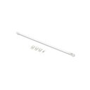 オークス 壁付け 室内物干し クイックポール S 竿全長 約1260〜1800mm×太竿直径 29.4mm×細竿直径 25.4mm×フック幅 約47mm×フック...