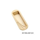 ツキエス ポラリス戸引手 120mm 右 パールゴールド TS-182 1個