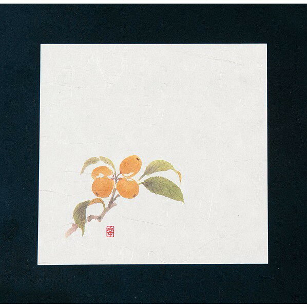 アーテック ニュー四季懐紙 4寸 ビワ QKIG101 100枚