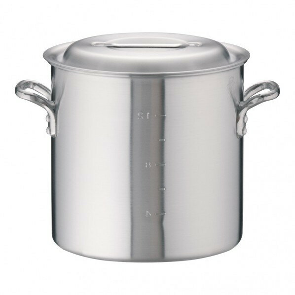 アカオアルミ アルミ DON寸胴鍋 27cn AZV16027 1個