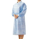 ※法人専用品※アーテック アイソレーションガウン フリーブルー100枚入り 身幅:680mm、着丈:1190mm、 袖丈:約520mm 52073 1個(4)