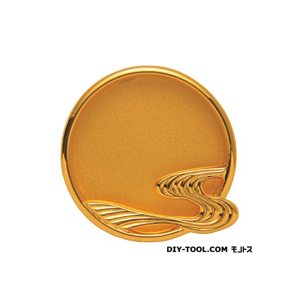 ツキエス 曲水 中 金 MS-3 1個