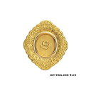 ツキエス 敷折御殿 菊 4寸 純本金 S-820 1個