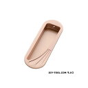 ツキエス ポラリス戸引手 120mm 左 パールピンク TS-180 1個
