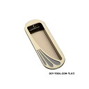 ツキエス ポラリス戸引手 120mm 右 アンバー TS-178 1個
