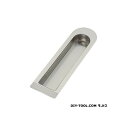 ツキエス オアシス戸引手 120mm ホワイト TS-186 1個