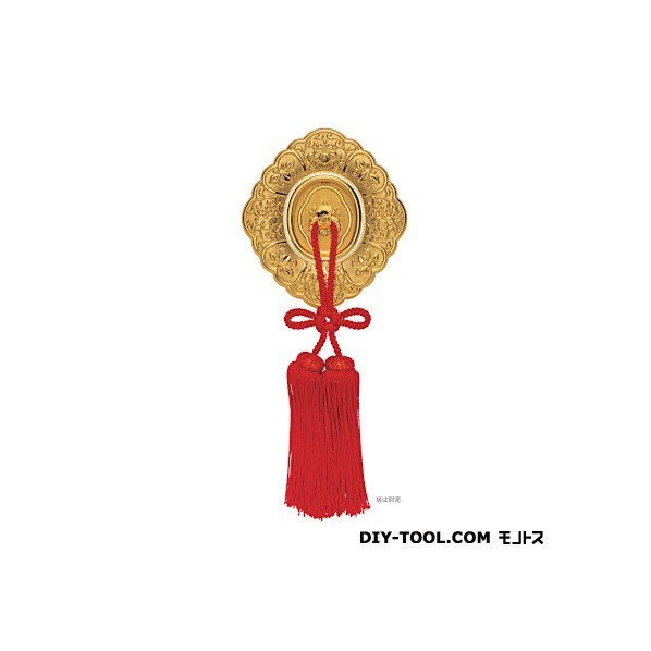 ツキエス 敷折御殿 桐 ?付 4寸 純本金 S-818 1個