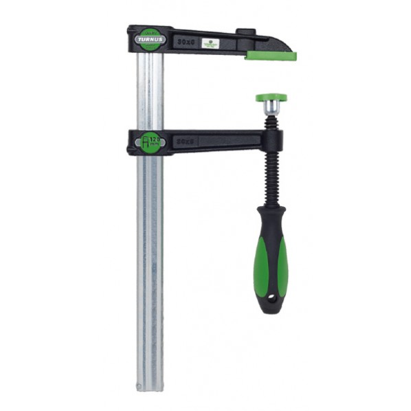 TURNUS(ターナス) ソフトグリップL型クランプ 500X100MM 490+0500-100 1丁