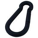 ダイドーハント スプリングフック 8mm(A)80x(B)39x(C)11mm マットブラック 10104018 1個