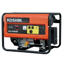 工進 KOSHIN スタンダード発電機 ガソリン 黒.オレンジ GV-2300 1台