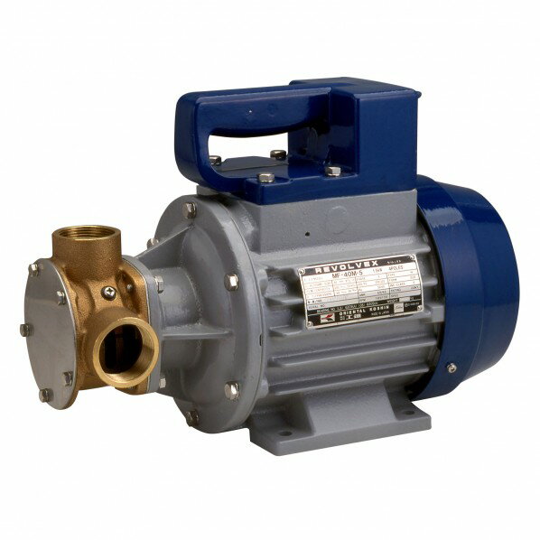 工進 KOSHIN 海水用モーターポンプ 口径40ミリ 灰.紺 MF-40MS 1台