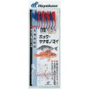 HAYABUSA ホッケ・ヤナギノマイ 赤・青バルン 8本鈎 D-700 17号 D-700-17 釣具 ルアー 釣り フィッシング 1個(4)