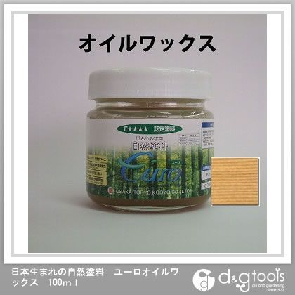 カクマサ(大阪塗料) 日本生まれの自然塗料ユーロミツロウオイル 100ml 1個