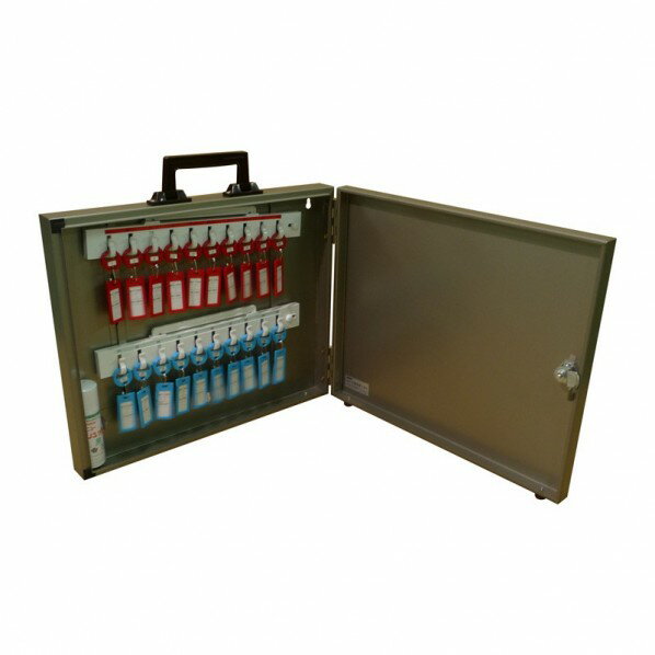 田辺金属工業所(TANNER) キーボックス STシリーズ 幅400(mm)×高さ330(mm)×奥行60(mm) メタリックブラウン ST-20 1台