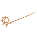 HAYABUSA フリースライド カスタムネクタイ ドラゴンカーリースリム SE180 キンピカレッド SE180-9 釣具 ルアー 釣り フィッシング 1個(4)