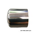 フジテック ステンレスロングキャップ Φ38mm クロームメッキ 28058 1個