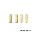 フジテック 木工ダボ 6×30 96074 100本