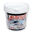 アサヒペン ALLONEモルタル 750g グレー A001 補修 補修材 モルタル セメント ひび割れ ひび割れ補修 下塗り 下塗り材 ヘアークラック 1点