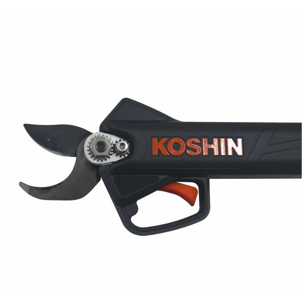 工進 KOSHIN 充電式剪定はさみ 18V 2.5Ah(バッテリー2個付き) 黒 PPD-1825B 1台