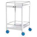 ※法人専用品※山金工業 【車上部材渡し】色彩ワゴン CWCLF-2-BL 1台