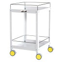 ※法人専用品※山金工業 【車上部材渡し】色彩ワゴン CWCLF-2-YE 1台
