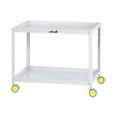 ※法人専用品※山金工業 【車上部材渡し】色彩ワゴン CWCW-2-YE 1台