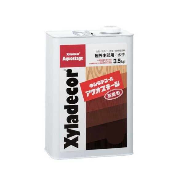 大阪ガスケミカル キシラデコール アクオステージ 3.5Kg ワイス #414 1缶