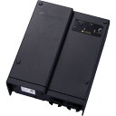 ユニソン エコルトトランス コンセント付15 EA 11709 030 W150×H190×D72.5mm ブラック 303921720 1個
