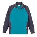 TULTEX? ストレッチニットジャケット(男女兼用)AZ2877-127ターコイズ×チャコールM M 127ターコイズ×チャコール 2877 1枚