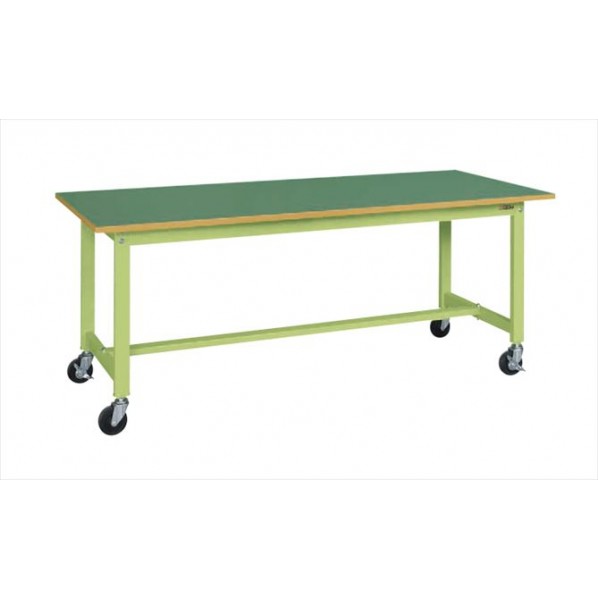 サカエ 軽量作業台KSタイプ(移動式) W1500×D750×H740mm KS-157FR 1個