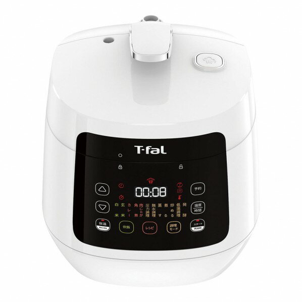 ティファール製 圧力鍋 T-fal(ティファール) ティファール コンパクト電気圧力鍋 ラクラ・クッカー CY3511JP AAT8901 1個