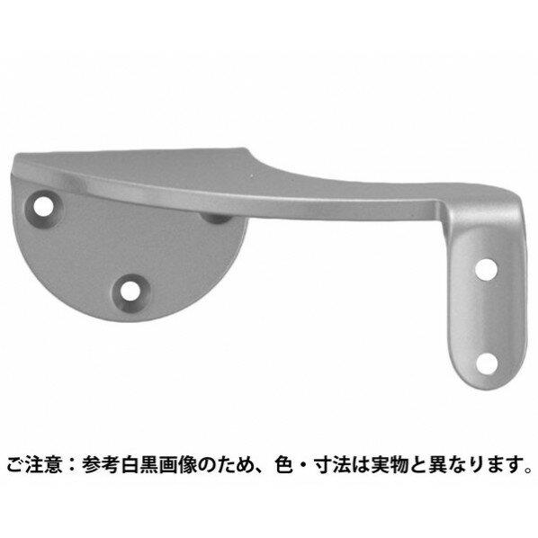 シロクマ R形ブラケットオフセット(左) シルバー 35/32 SBR-103L 1個