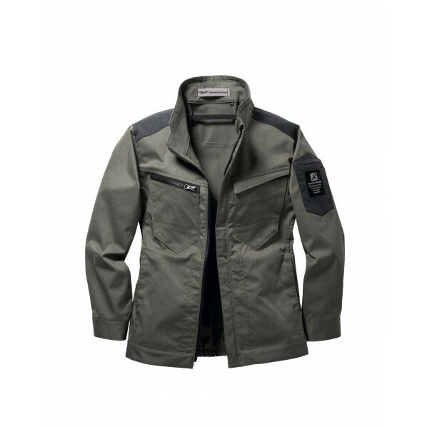 日新被服 長袖ブルゾン モクク゛リーン TR3561-613-LL 1個