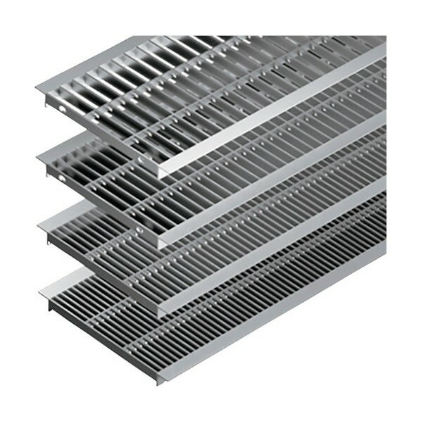 カネソウ ステンレス製グレーチング プレーンタイプ 歩道U字溝用 すきま11mm SMHU-3615 P=15 1点