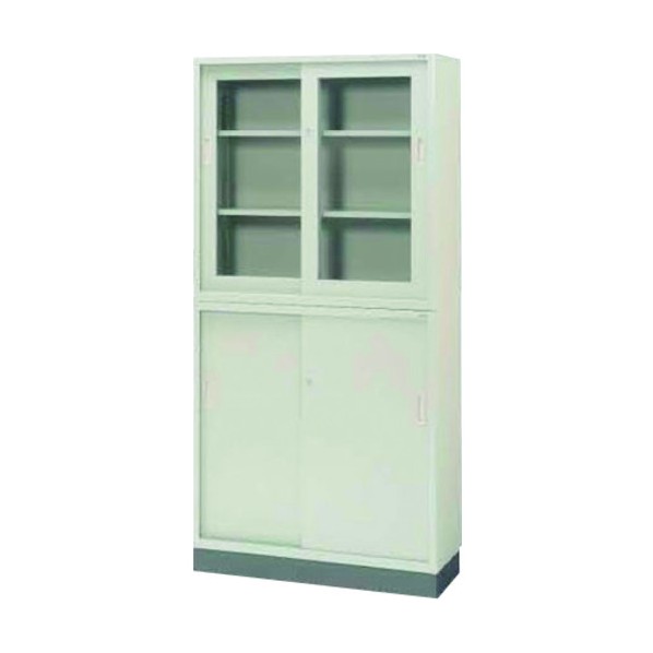 プラス 18468)KR 引違い書庫 SS-353R LGY 1点