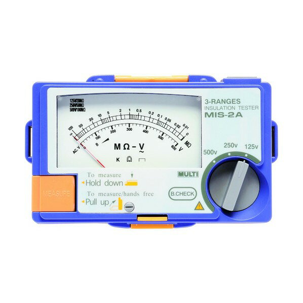 マルチ計測器 アナログ絶縁抵抗計 MIS-3A 1点