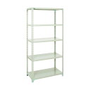 大阪製罐 軽量物品棚(120kgタイプ) 間口875×奥行300×高さ1800mm A1-6315 1点