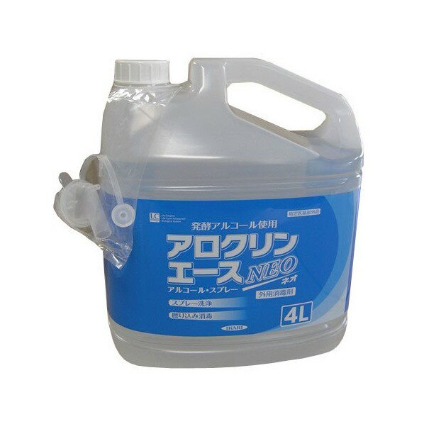 イカリ消毒 イカリアロクリンエースネオ詰替用4L 1個