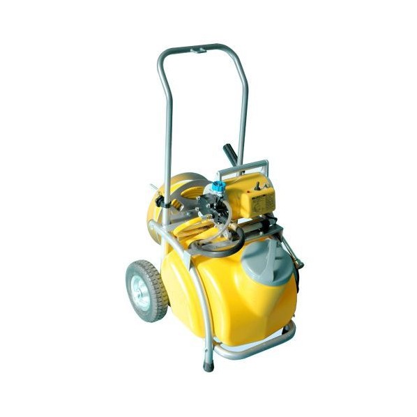 工進 KOSHIN タンクキャリー付きモーター動噴 250W 黄 MS-252RT25 1点