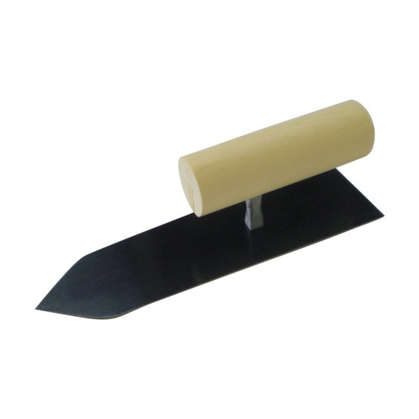 ナルセ商工 油焼仕上薄手鏝 元幅55×先幅45 コテ長さ180mm ASKU-180 1点