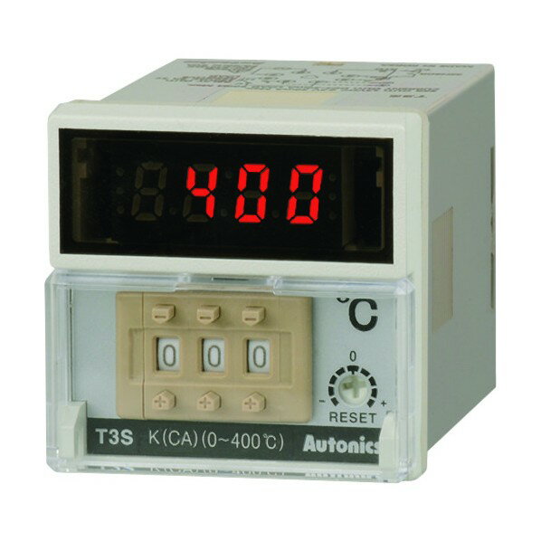 マルヤス電業 デジタルスイッチ設定型温調器 T3S-B4RK4C-N 1点