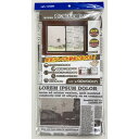 ユーザー 窓目隠しシート NEWSPAPER U-Q968 1個