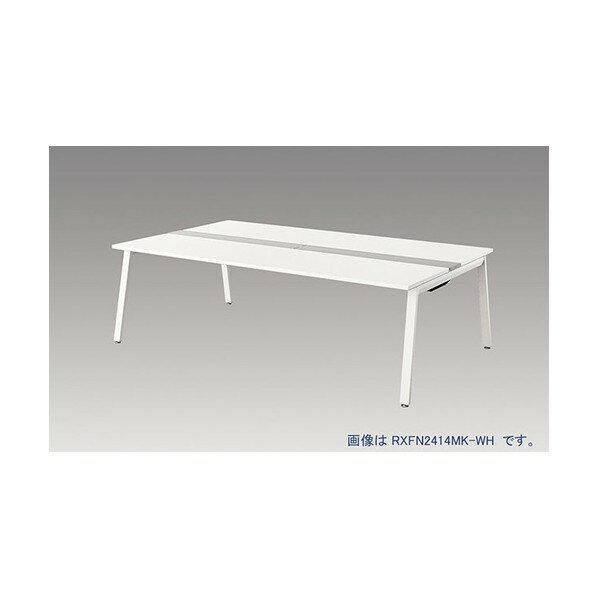 ナイキ 大型ベンチテーブル (基本型) (両面タイプ) RXFN1414K-WH 1点