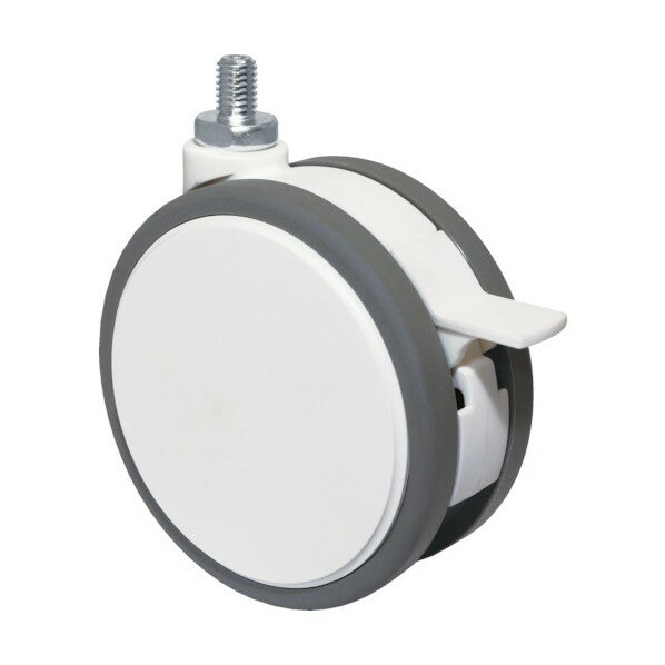 東海キャスター デザインキャスター ホワイト100径 FW100N12WSP1.25L-14 1点
