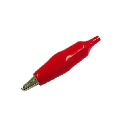 ミヤマ電器 ミノムシクリップ C型 赤色 長さ(mm):40.幅(mm):75.高さ(mm):10 MJ008R