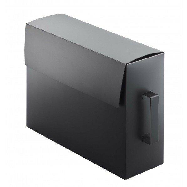 山崎実業 レンジフードフィルター収納ケース タワー ブラック 6048 1点