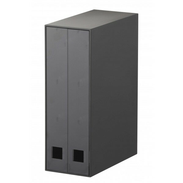 山崎実業 ネックレス&ピアス収納ケース タワー ブラック 6132 1点