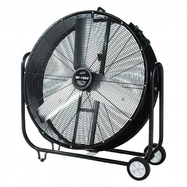 日本緑十字社 大型工場扇 ビッグファン 1130×370×1250mm 375889 1台【2512DFD_5】