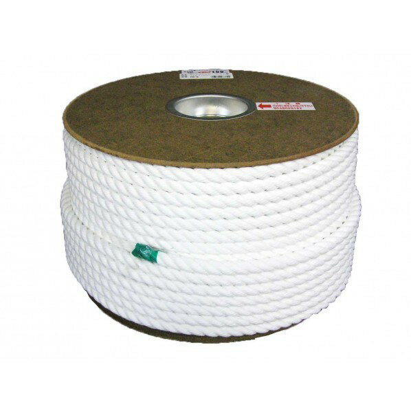 ユタカメイク ユタカ RS-6 エステルロープ ドラム 12mmX100m RS-6 1個