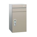 ユニソン コルディア100 ポスト有り 右開きタイプ 後出し W390×H723×D483mm マットベージュ 323142150 1個